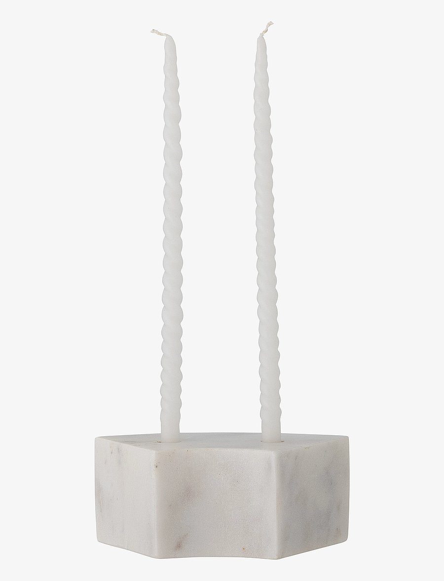 Bloomingville - Florida Candle Holder - kerzenständer - white - 3