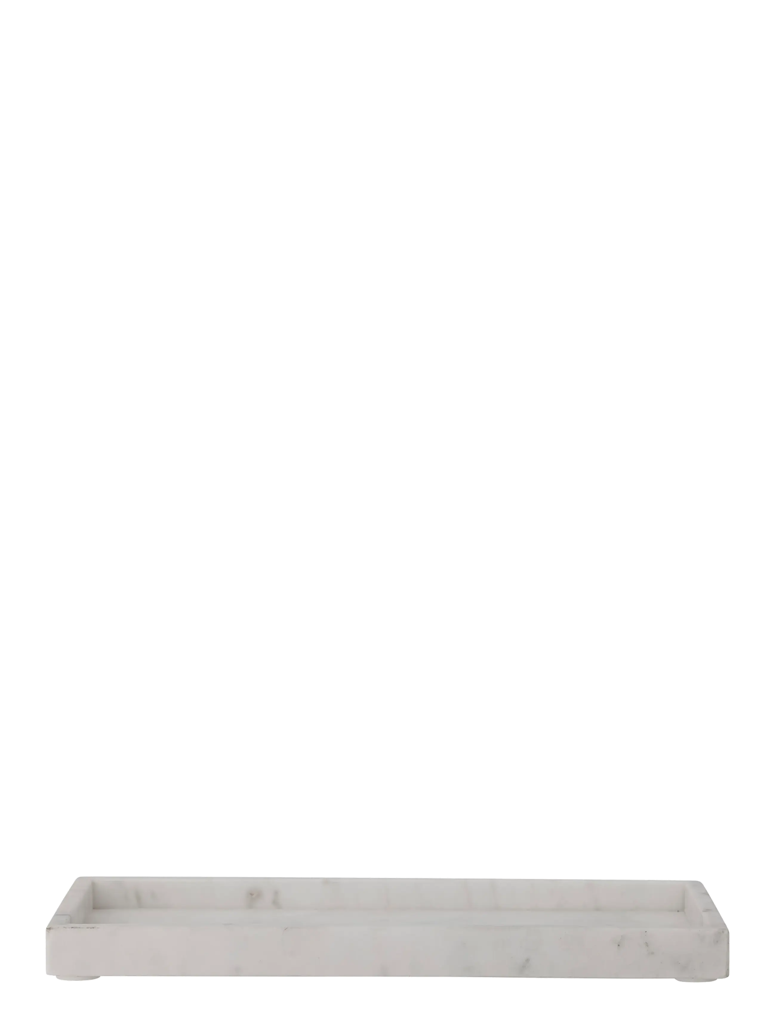 Bloomingville - Majsa Tray - tarjottimet - white - 1
