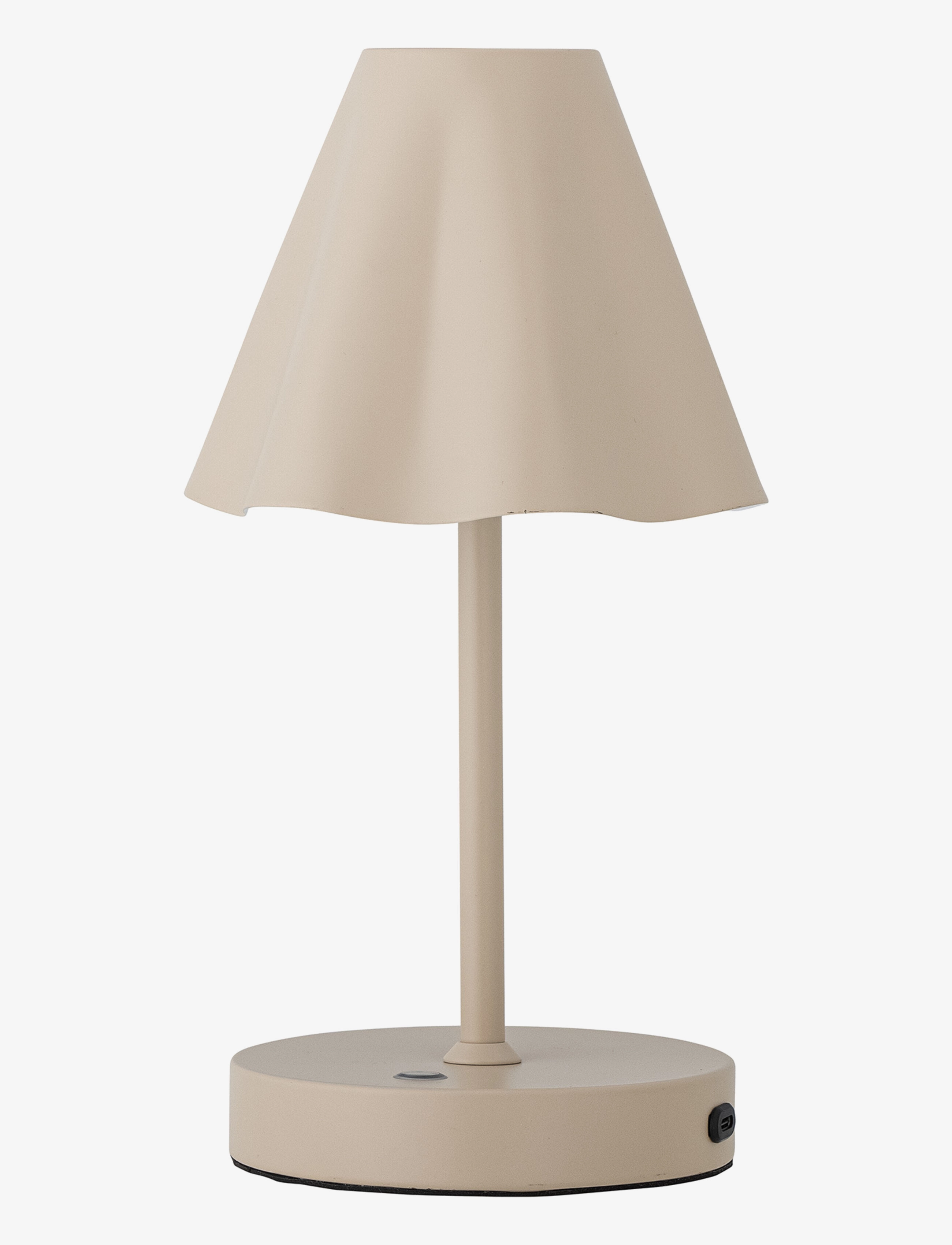 Bloomingville Lianna Portable Lampe, Bordlampe, Beige, Str: 28X15X13.5CM