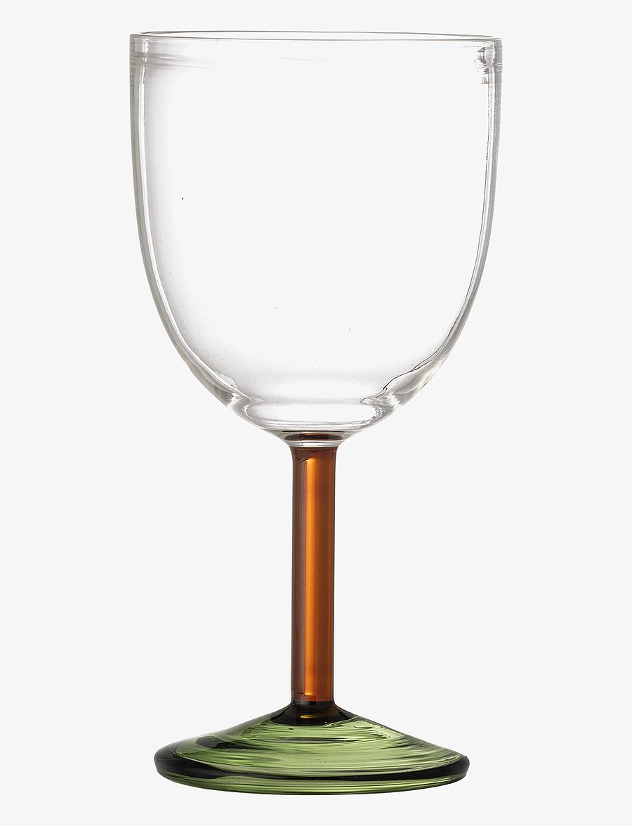 Bloomingville - Martine Wine Glass - rotweingläser - green - 1