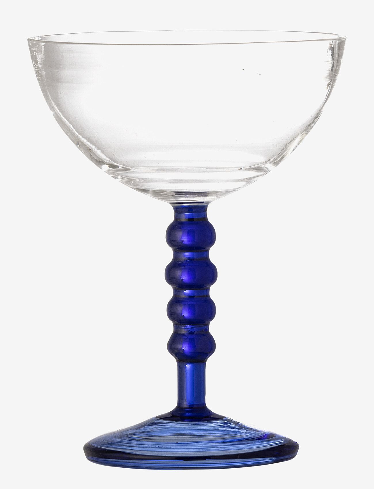 Bloomingville - Noemi Cocktail Glass - kokteili- ja martiiniklaasid - blue - 0