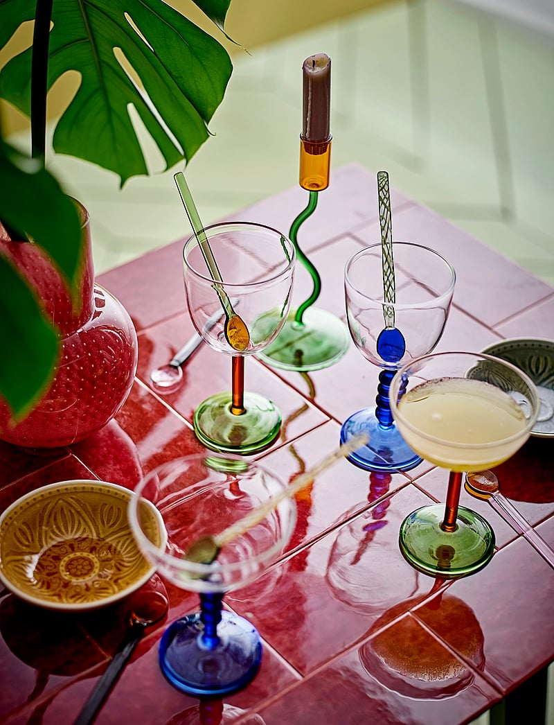 Bloomingville - Noemi Cocktail Glass - madalaimad hinnad - blue - 1