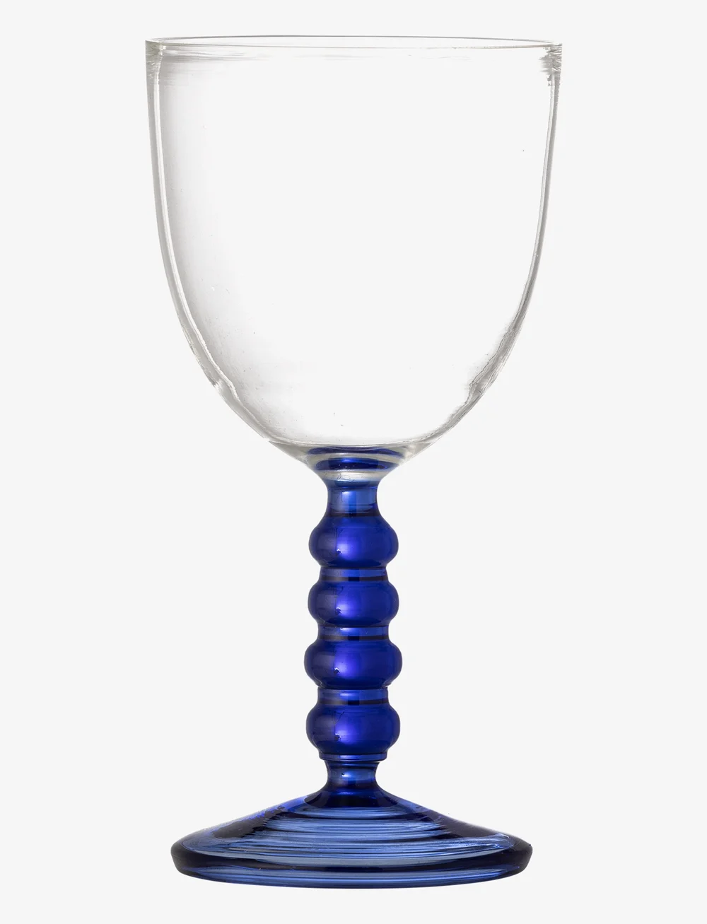 Bloomingville - Noemi Wine Glass - rotweingläser - blue - 0