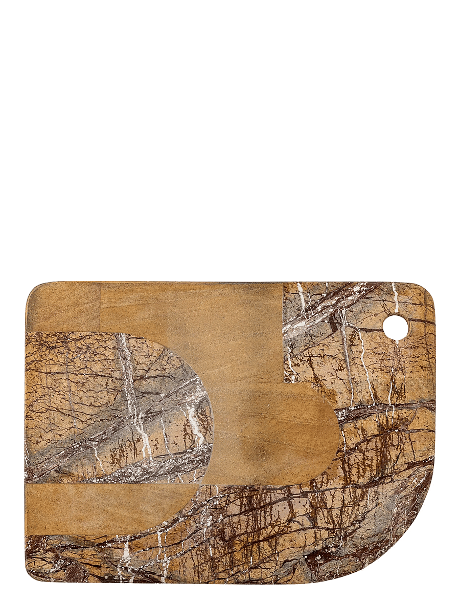 Bloomingville - Abrianna Cutting Board - schneidebretter - brown - 1