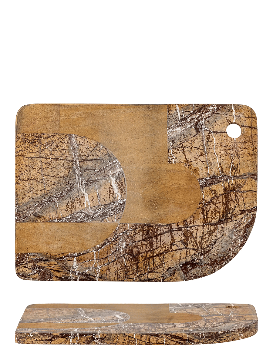 Bloomingville - Abrianna Cutting Board - schneidebretter - brown - 3