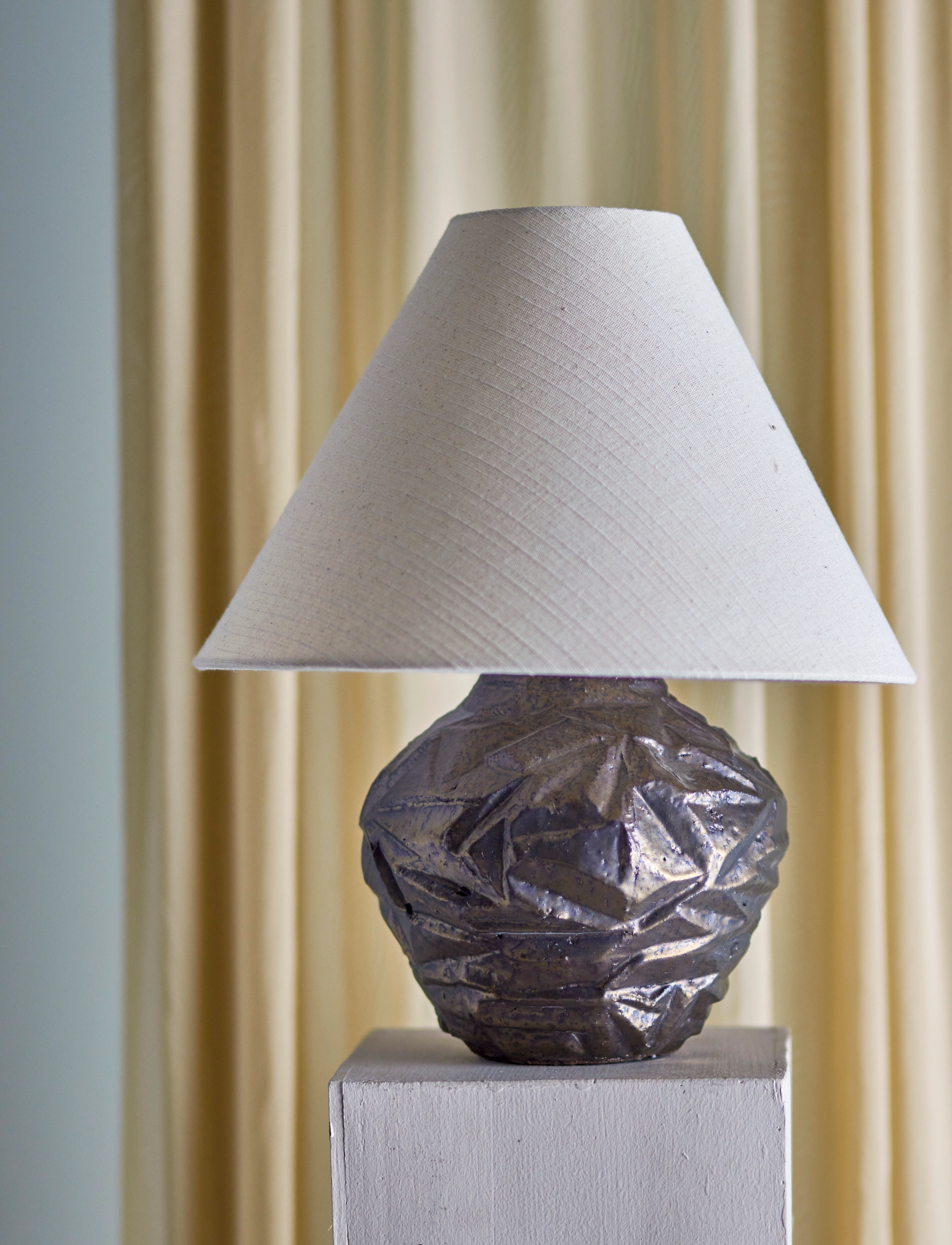 Bloomingville - Carolla Table lamp - schreibtisch- & tischlampen - brown - 2