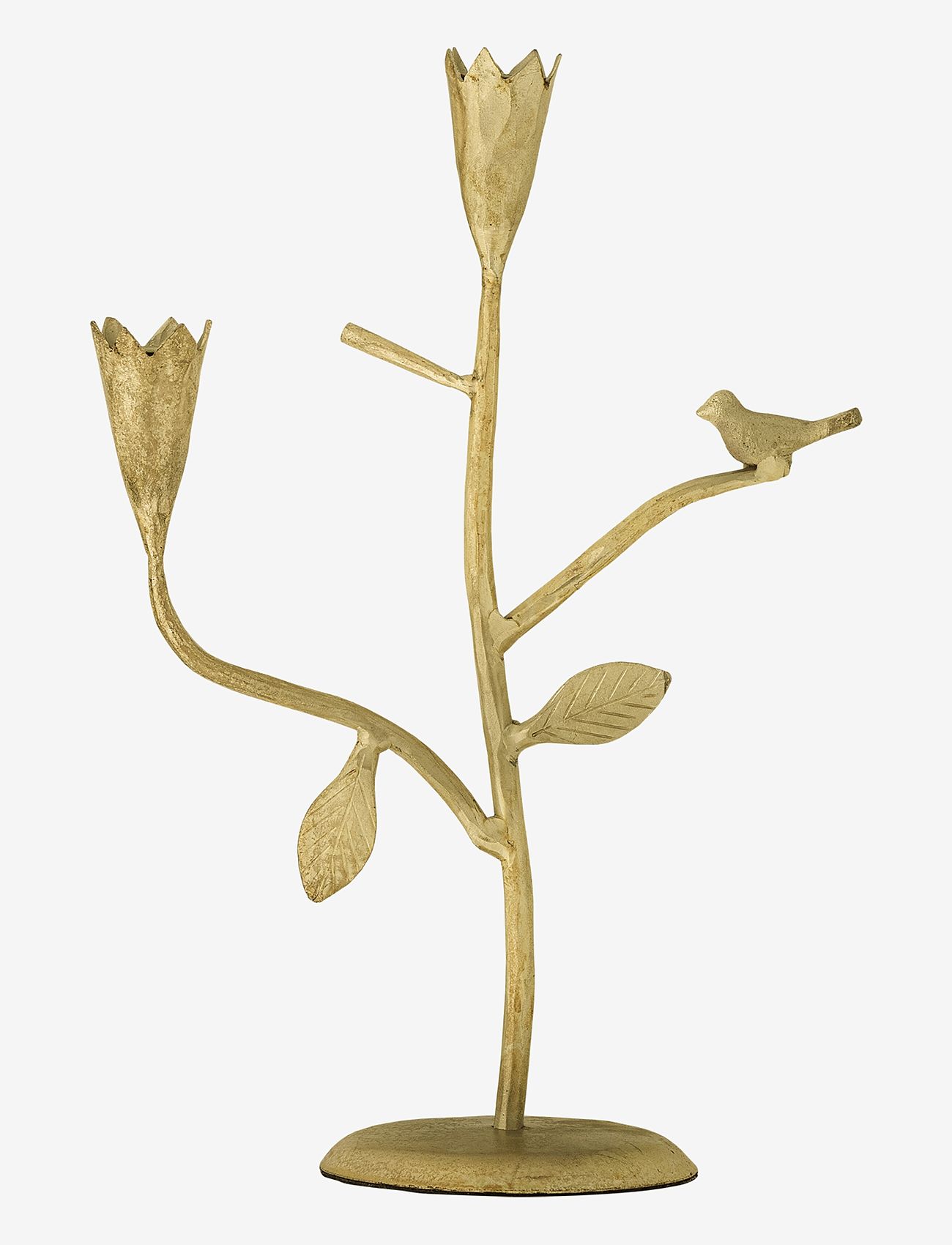 Bloomingville - Trianon Candle Holder - gold - 0