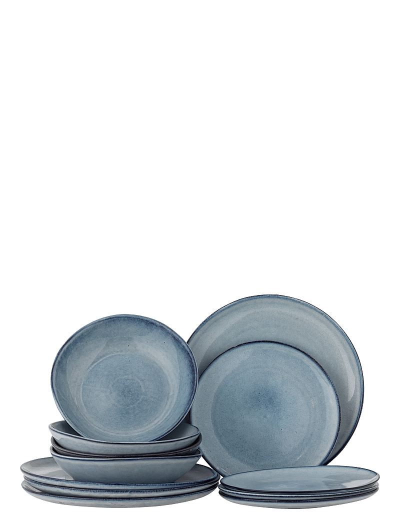 Bloomingville - Sandrine Dinnerware Set - taldrikud - blue - 0
