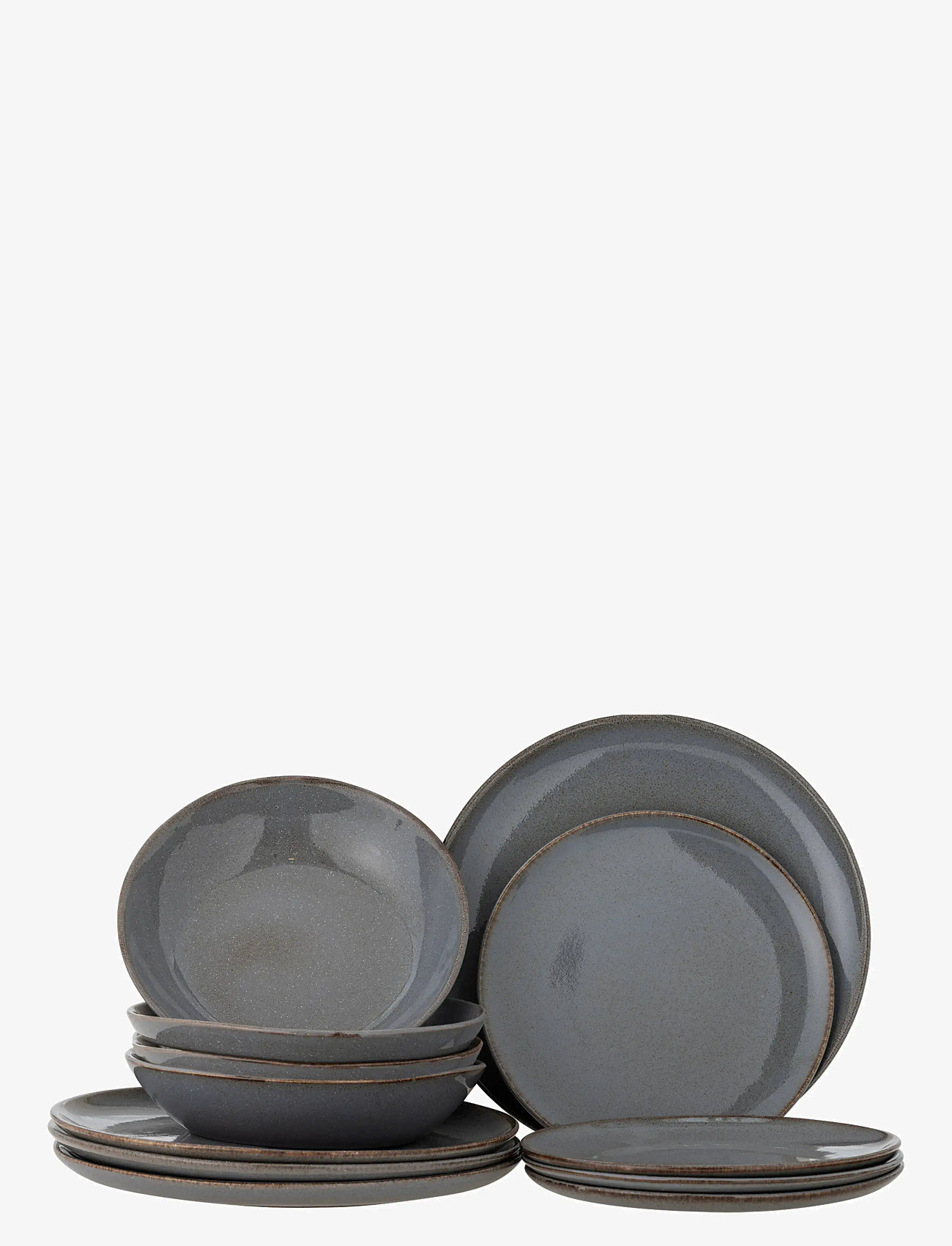 Bloomingville - Sandrine Dinnerware Set - køb efter pris - grey - 0