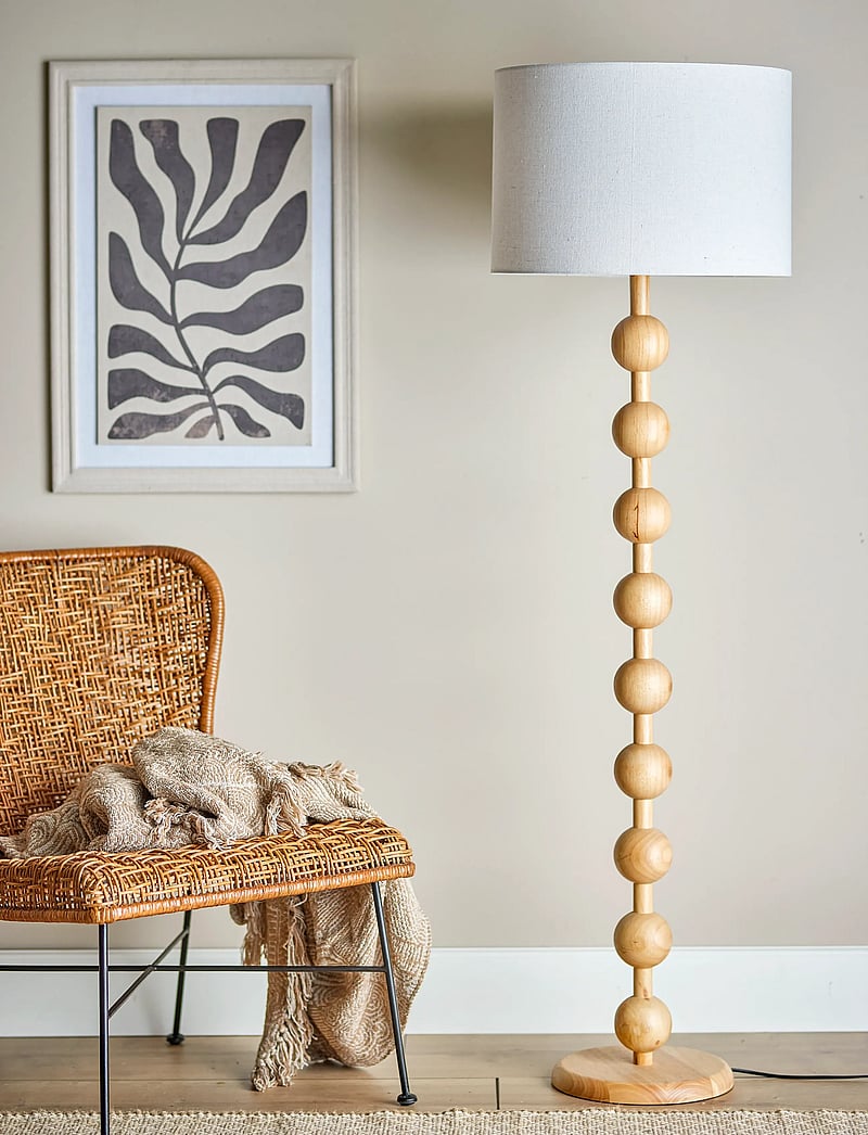 Bloomingville - Giacoma Floor Lamp - stehlampen - beige - 2