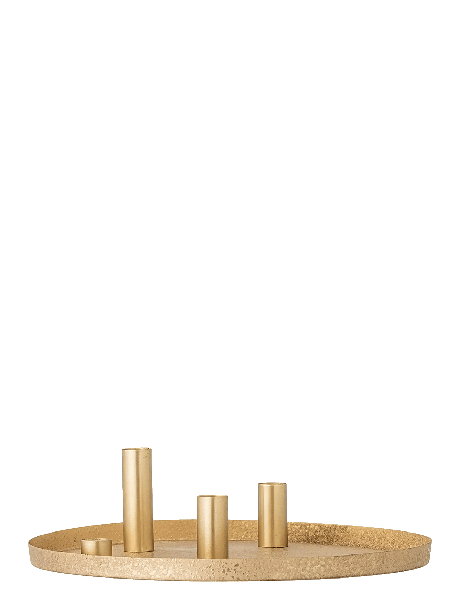 Bloomingville - Maxime Candle Holder - kalėdų dekoracijos - gold - 4
