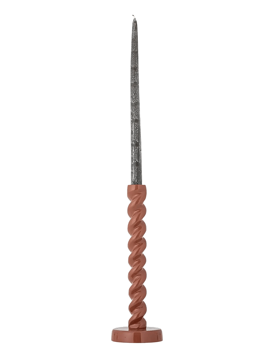 Bloomingville - Diza Candle Holder - die niedrigsten preise - brown - 1