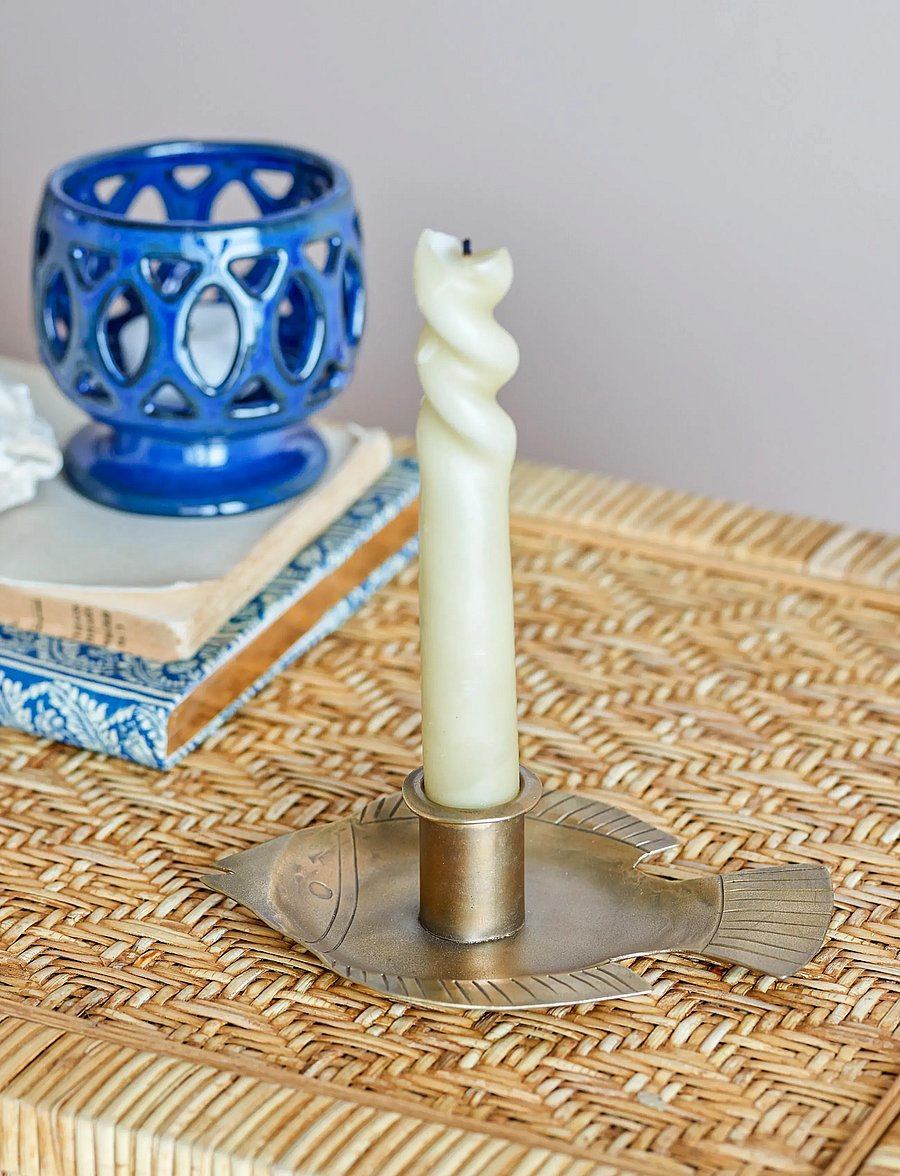 Bloomingville - Fabius Candle Holder - kerzenständer - brass - 4