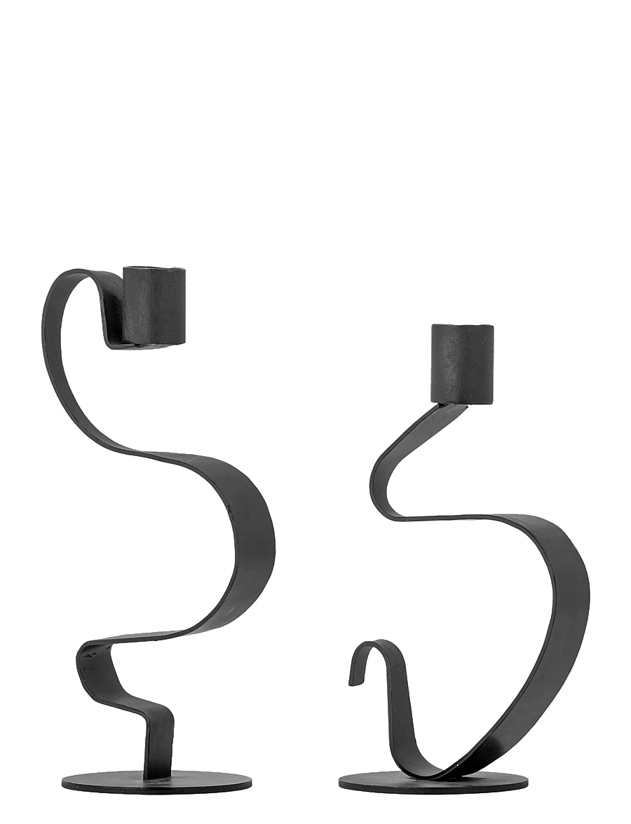 Bloomingville - Do Candle Holder - kerzenständer - black - 0