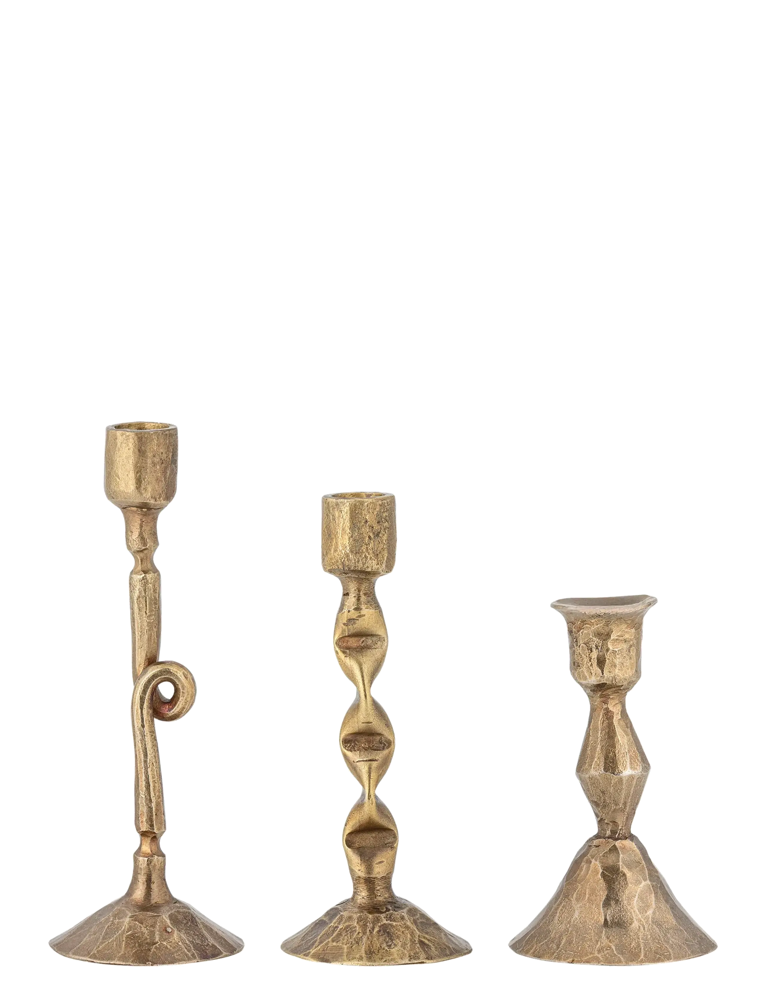 BLOOMINGVILLE Efsa Candle Holder Gold - 13 CM - Unisex