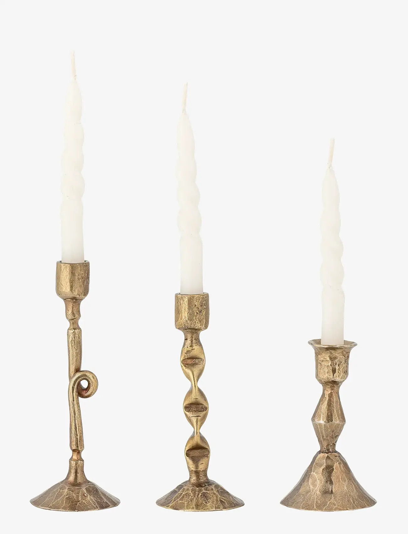 Bloomingville - Efsa Candle Holder - candlesticks - brass - 1