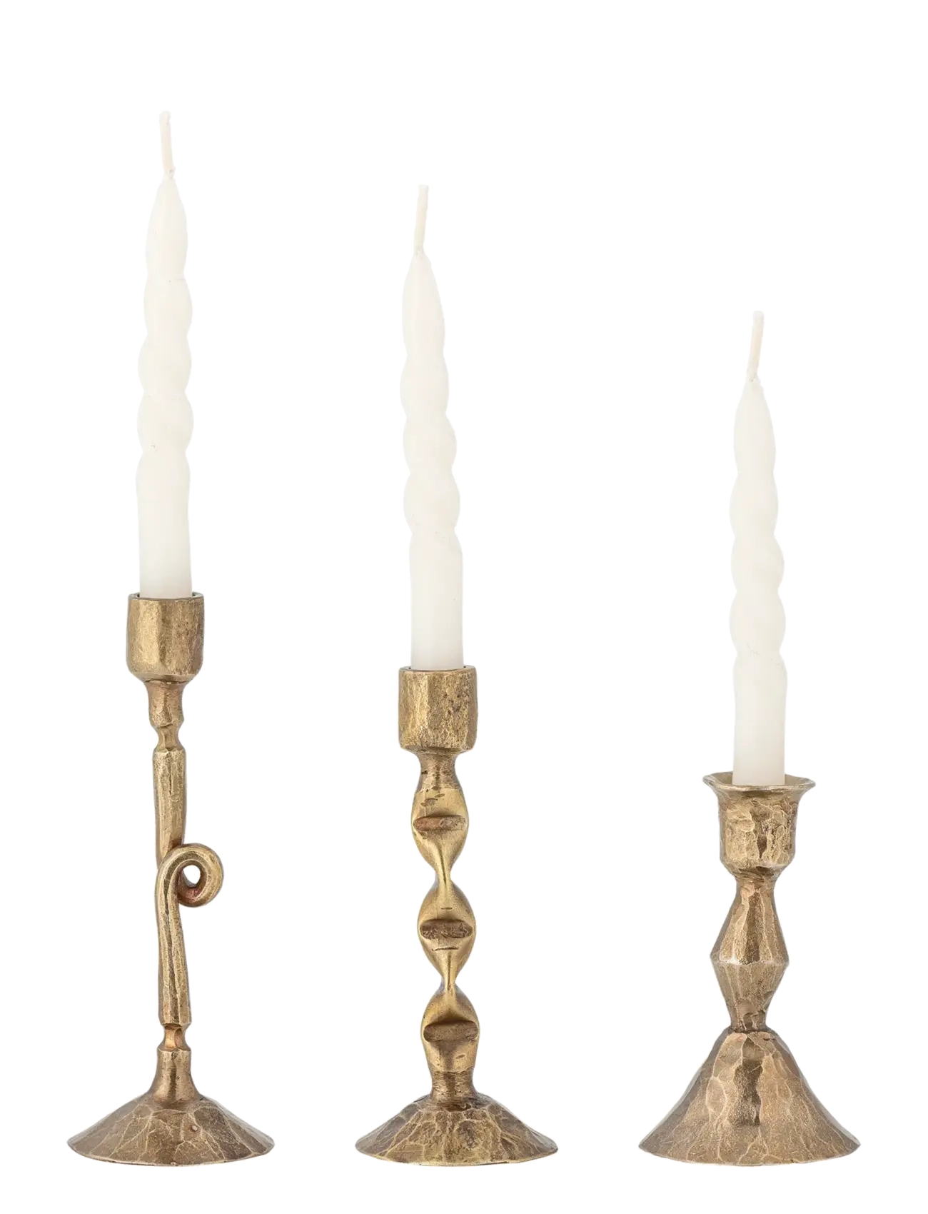 Bloomingville - Efsa Candle Holder - küünlajalad - brass - 2