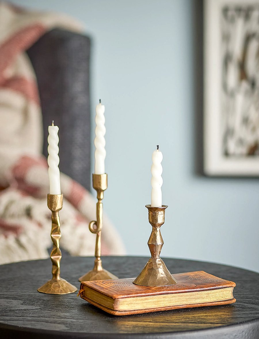 Bloomingville - Efsa Candle Holder - die niedrigsten preise - brass - 2