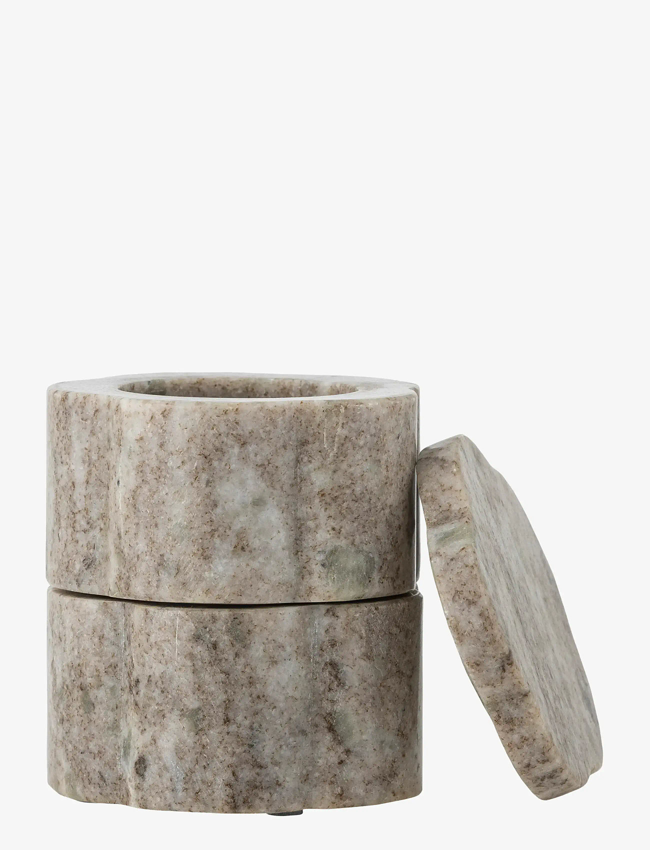 Bloomingville - Nezli Jar w/Lid - nach preis einkaufen - beige - 1