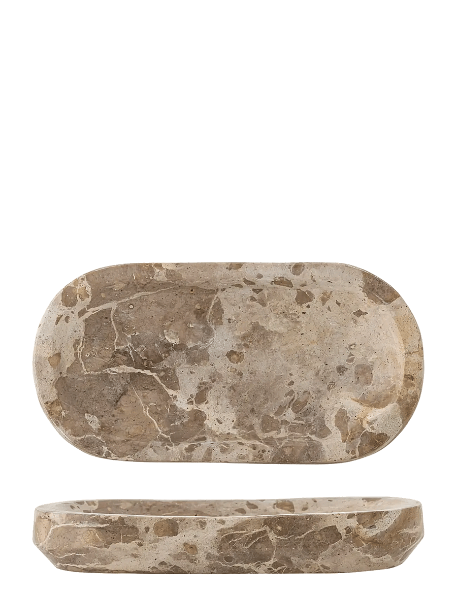 Bloomingville - Shao Tray - dekoratiivsed vaagnad - beige - 1