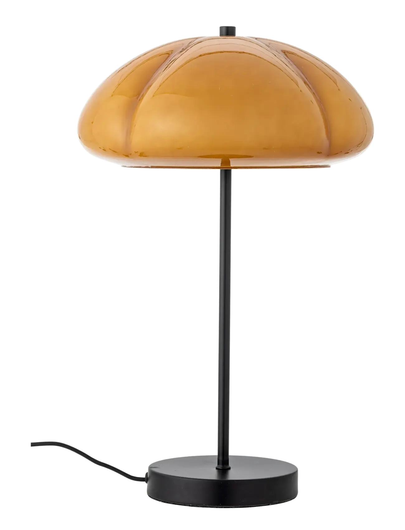 Bloomingville Kinoko Table Lamp, Bordlampe, Gul, Str: Ø 30 CM