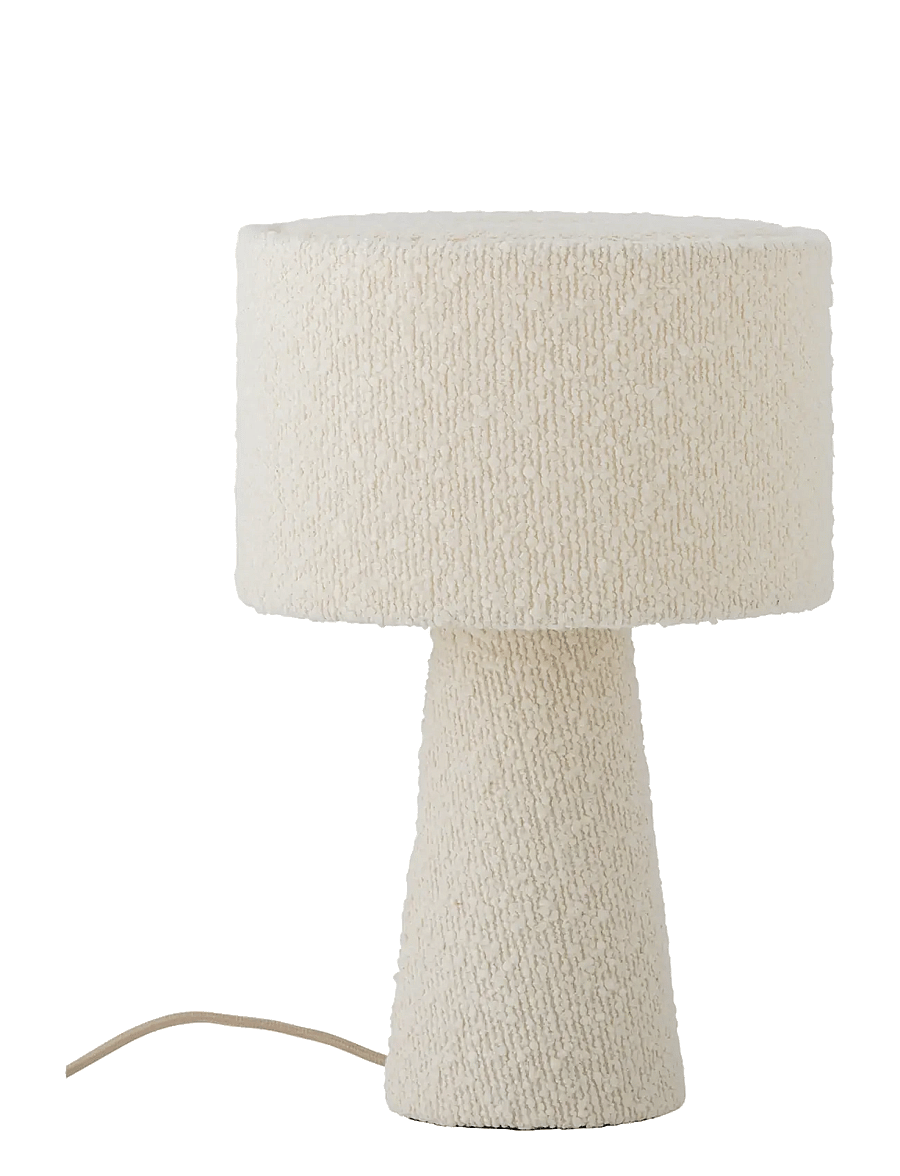 Bloomingville - Emmie Table lamp - schreibtisch- & tischlampen - white - 0