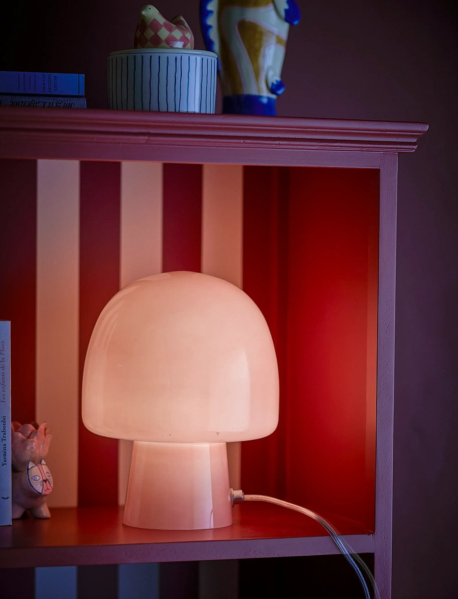 Bloomingville - Paddy Table lamp - laualambid - rose - 2