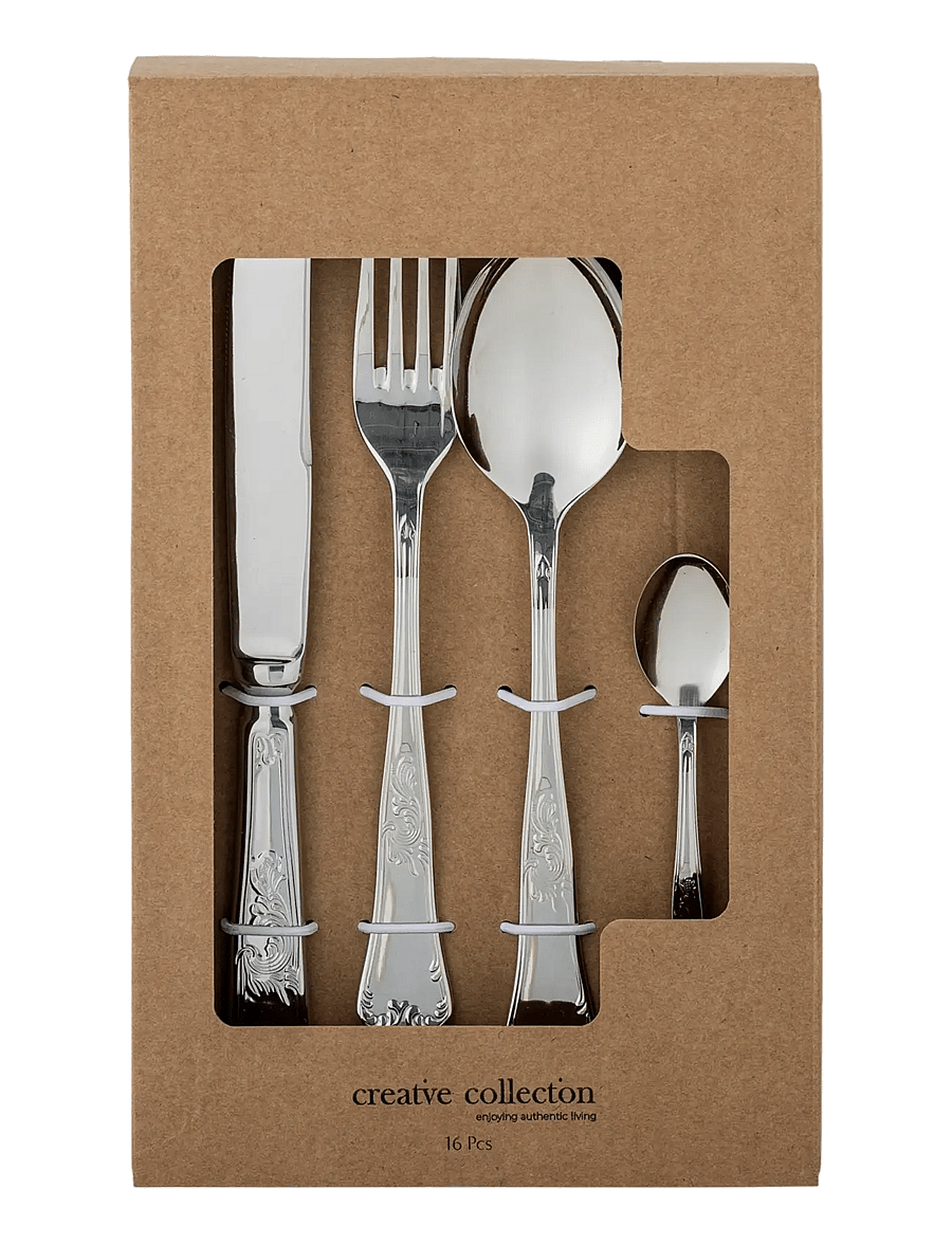 Bloomingville - Tilly Cutlery - söögiriistakomplektid - silver - 2
