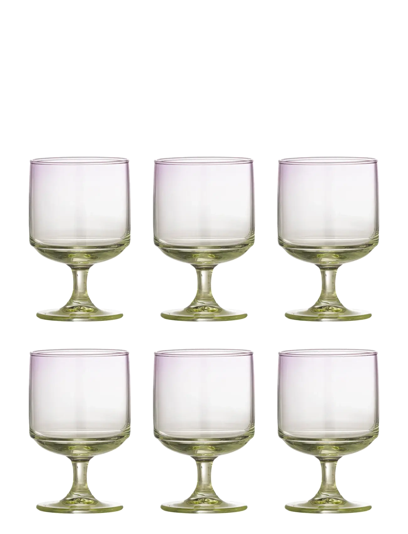 Bloomingville Luciana Drinking Glass - Borddækning - PURPLE / purple