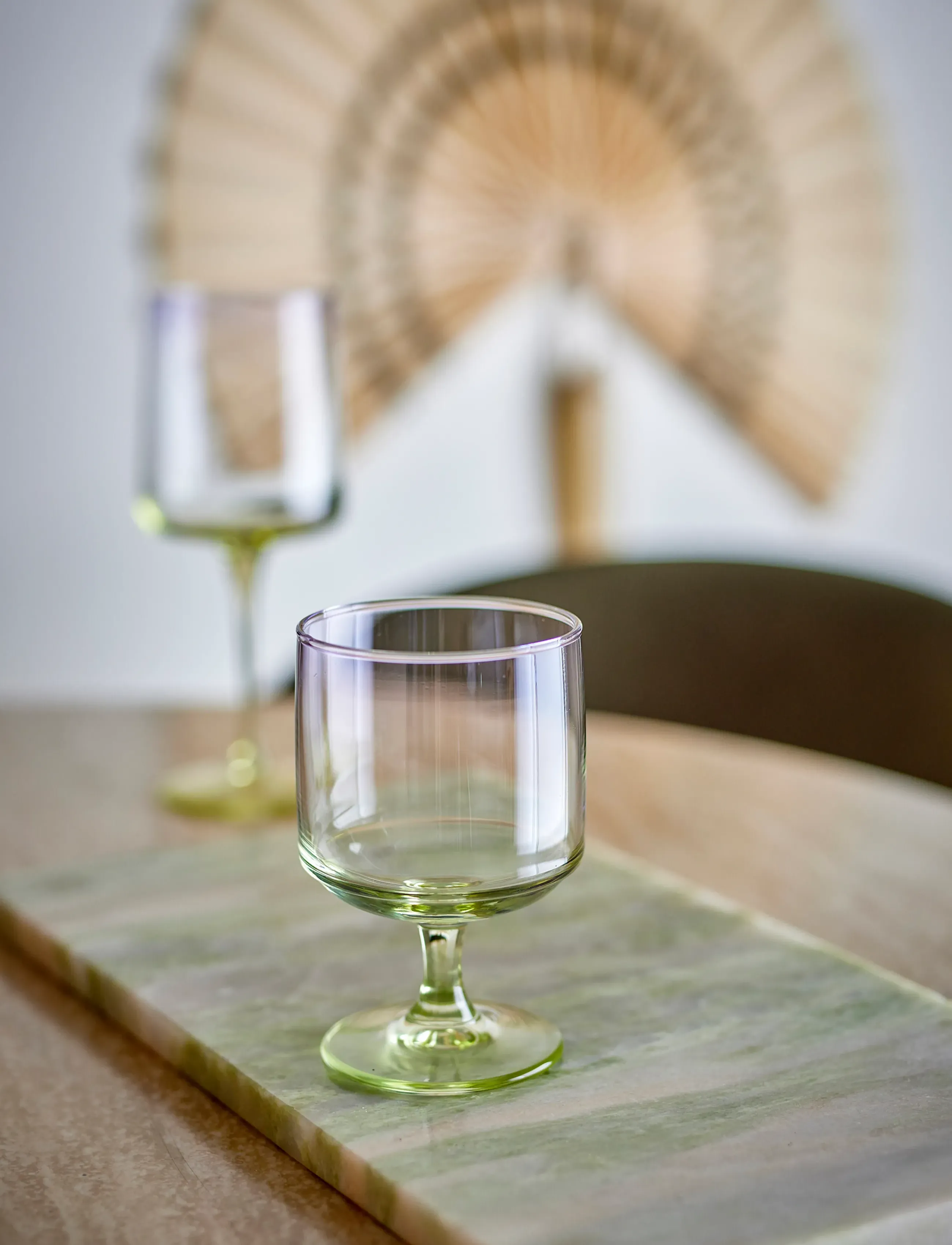 Bloomingville - Luciana Drinking Glass - trinkgläser - purple - 3