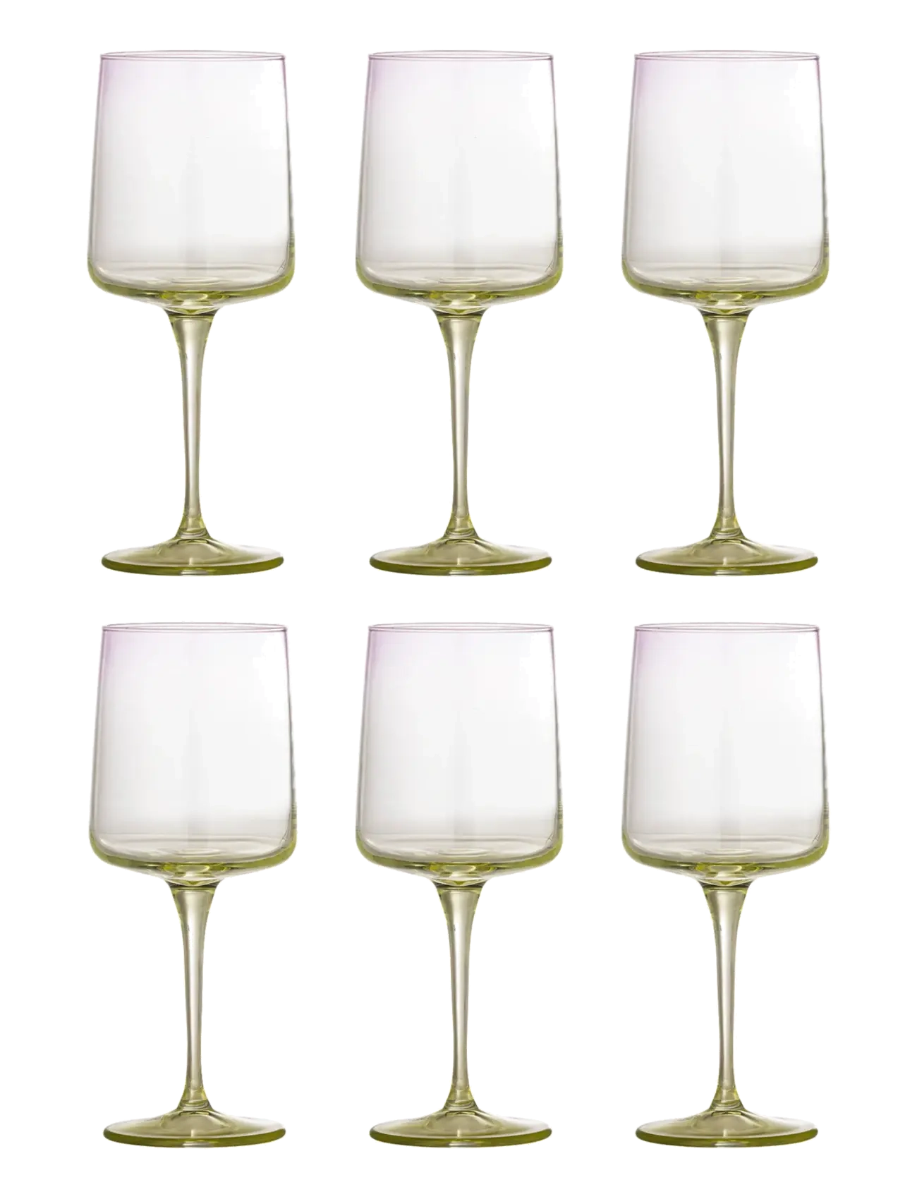 Bloomingville Luciana Wine Glass - Geschirr - PURPLE / pink/rose