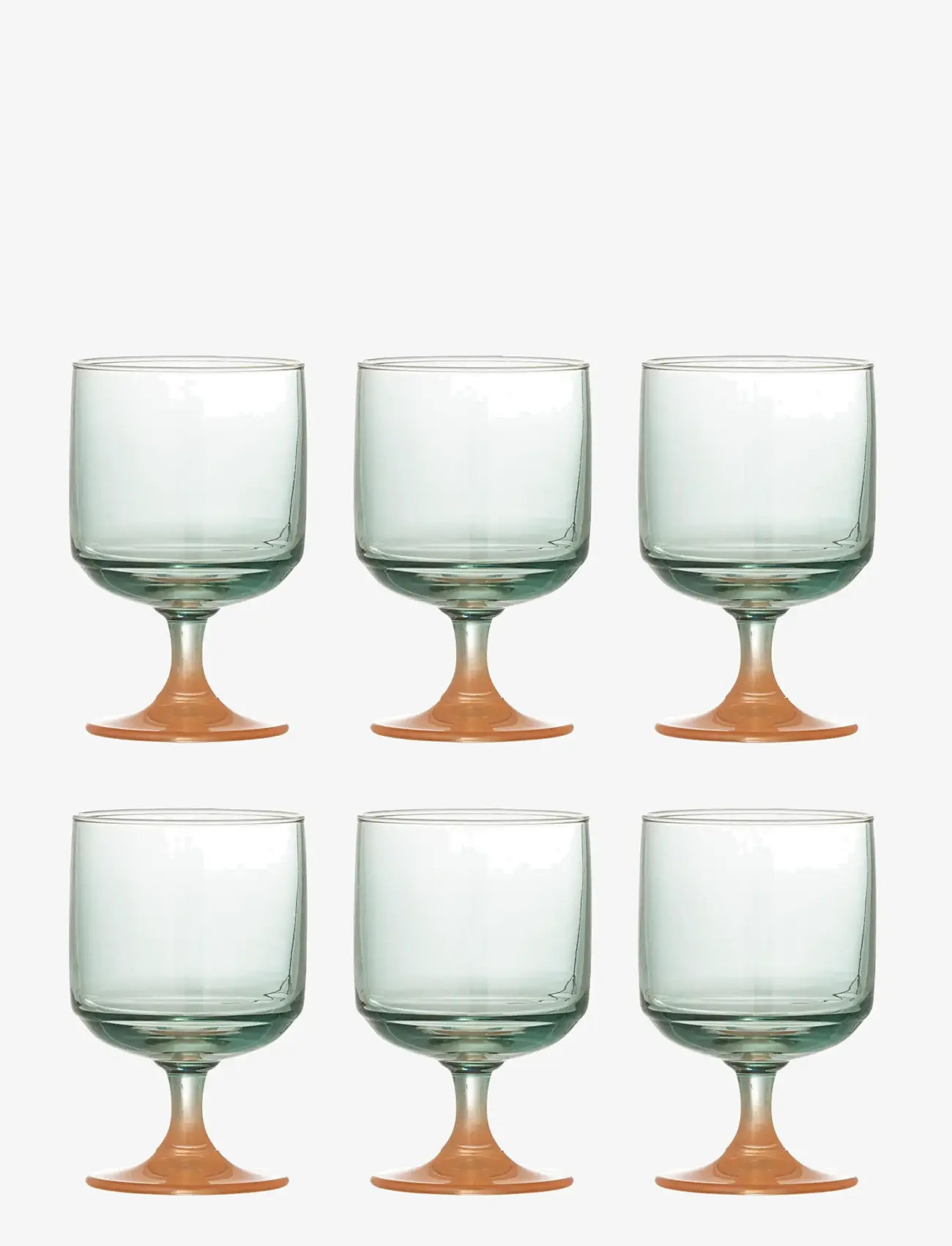 Bloomingville - Signe Drinking Glass - joogiklaasid - multi-coloured - 1