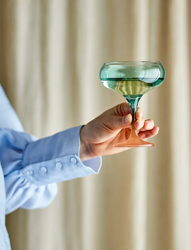 Bloomingville - Signe Cocktail Glass - kokteila- og martiniglös - multi-coloured - 3