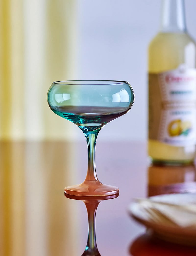 Bloomingville - Signe Cocktail Glass - kokteila- og martiniglös - multi-coloured - 5