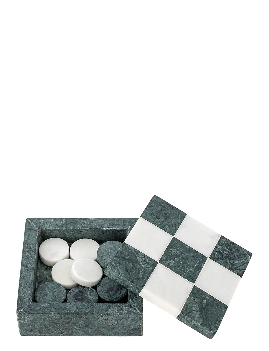 Bloomingville - Aske Tic-Tac-Toe - mängud ja pusled - green - 1