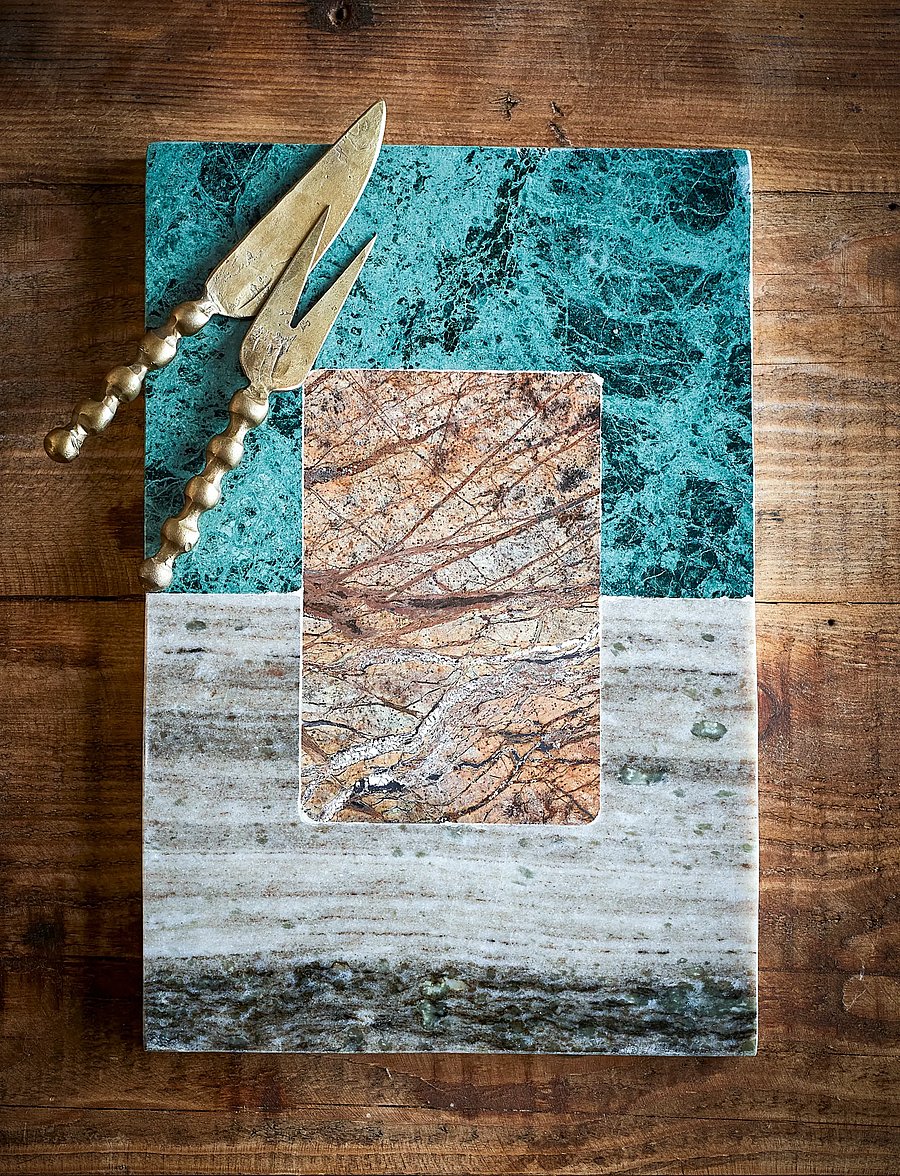 Bloomingville - Ketil Cutting Board - schneidebretter - green - 0