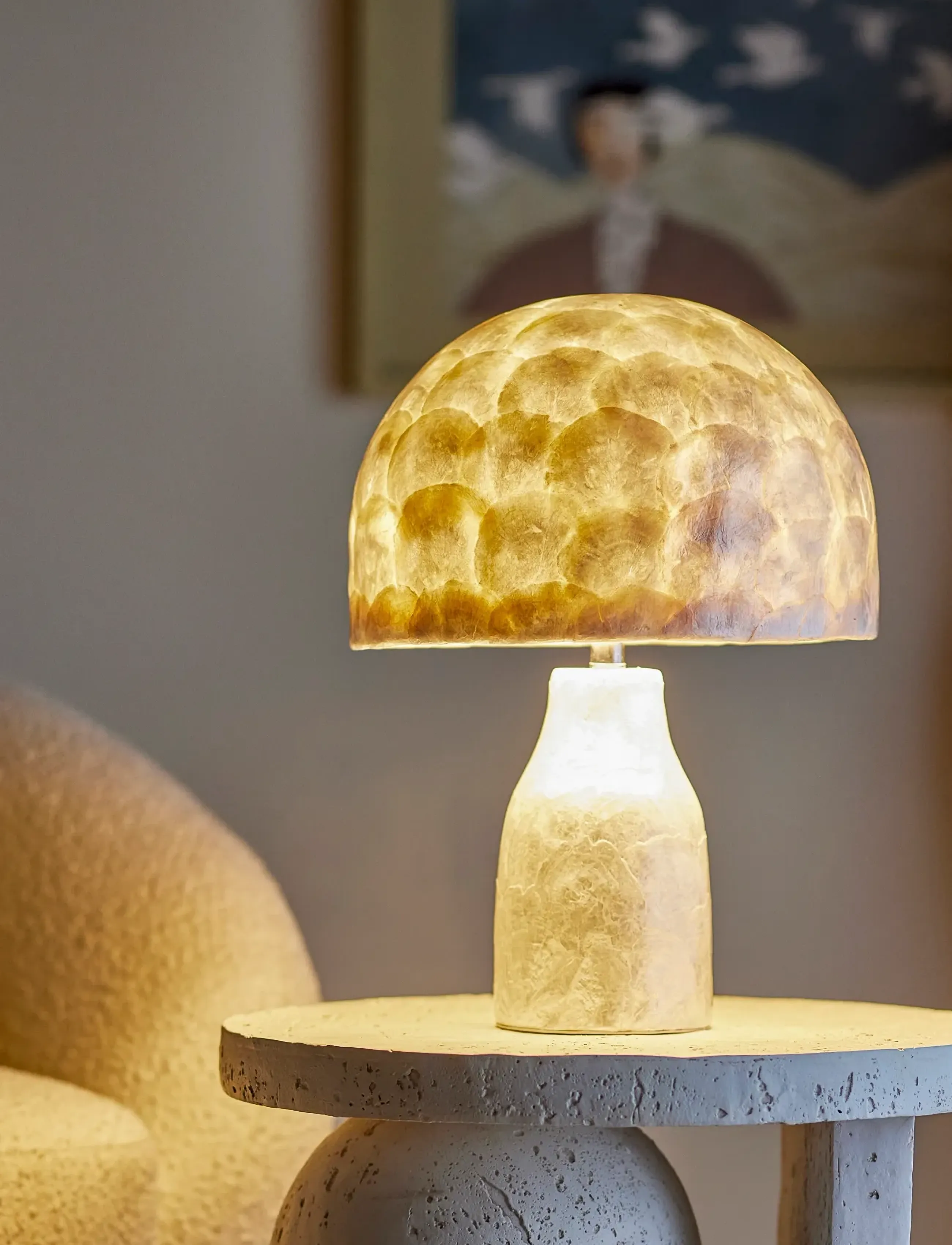 Bloomingville - Adria Table Lamp - white - 4