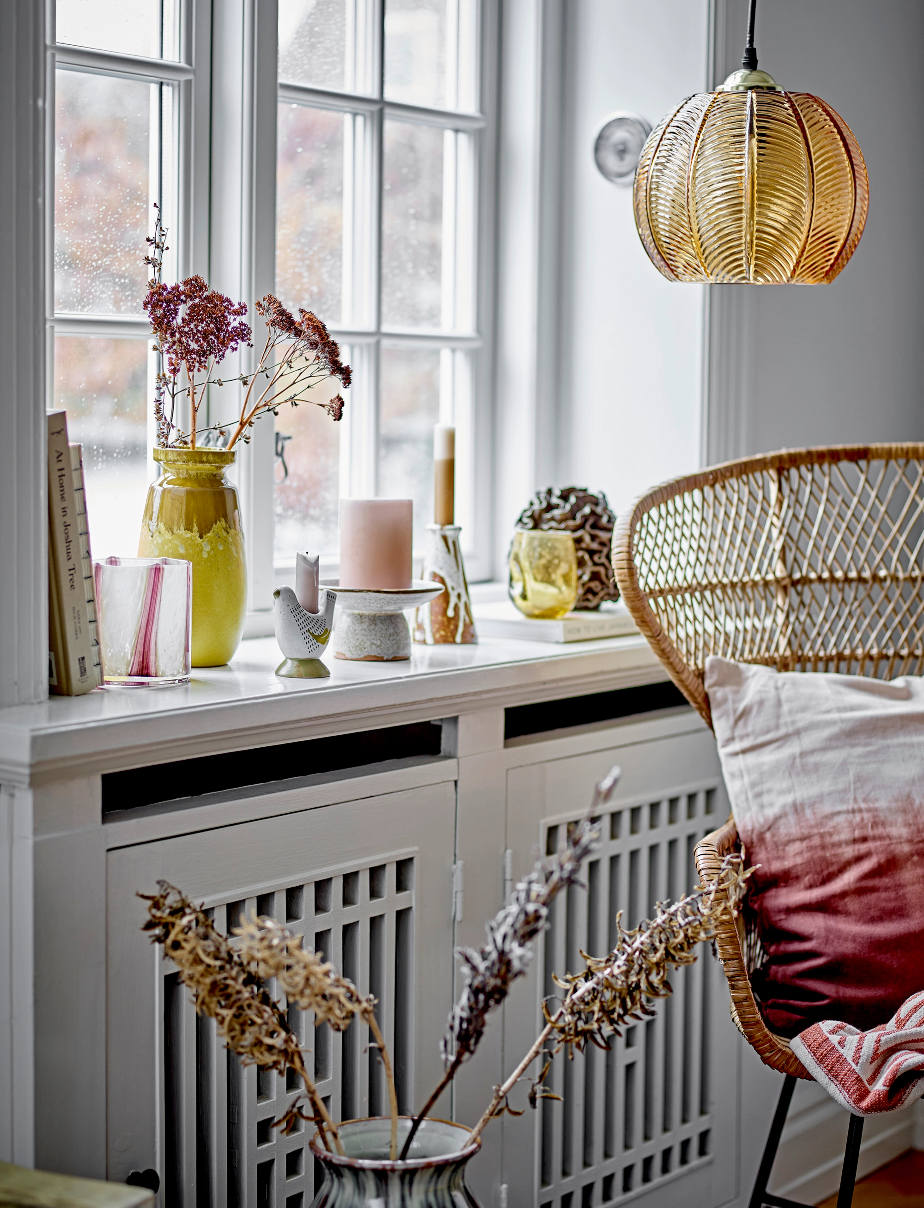 Bloomingville Adar Pendant Lamp, One Size, Ceiling Lamps, Braun - Homeware