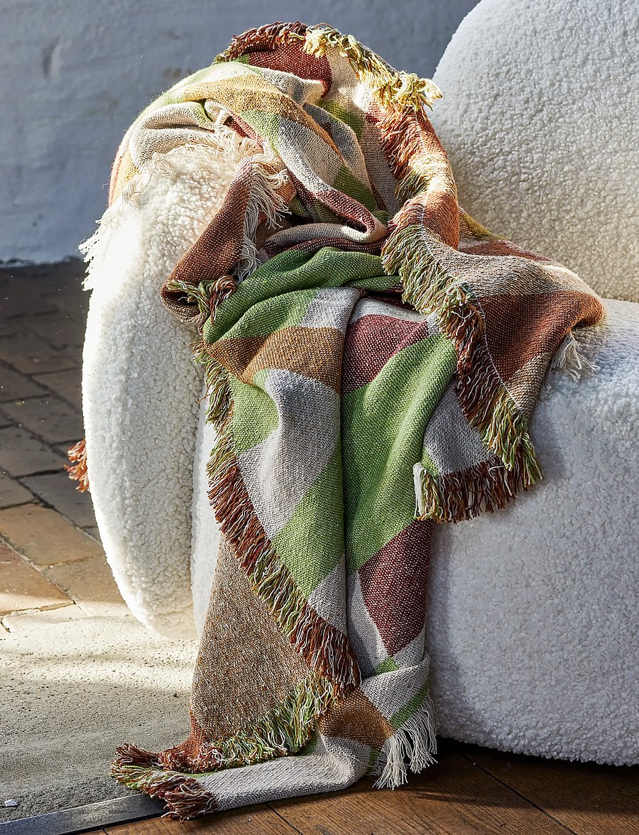 Bloomingville - Galvin Throw - plaider - multi-coloured - 0