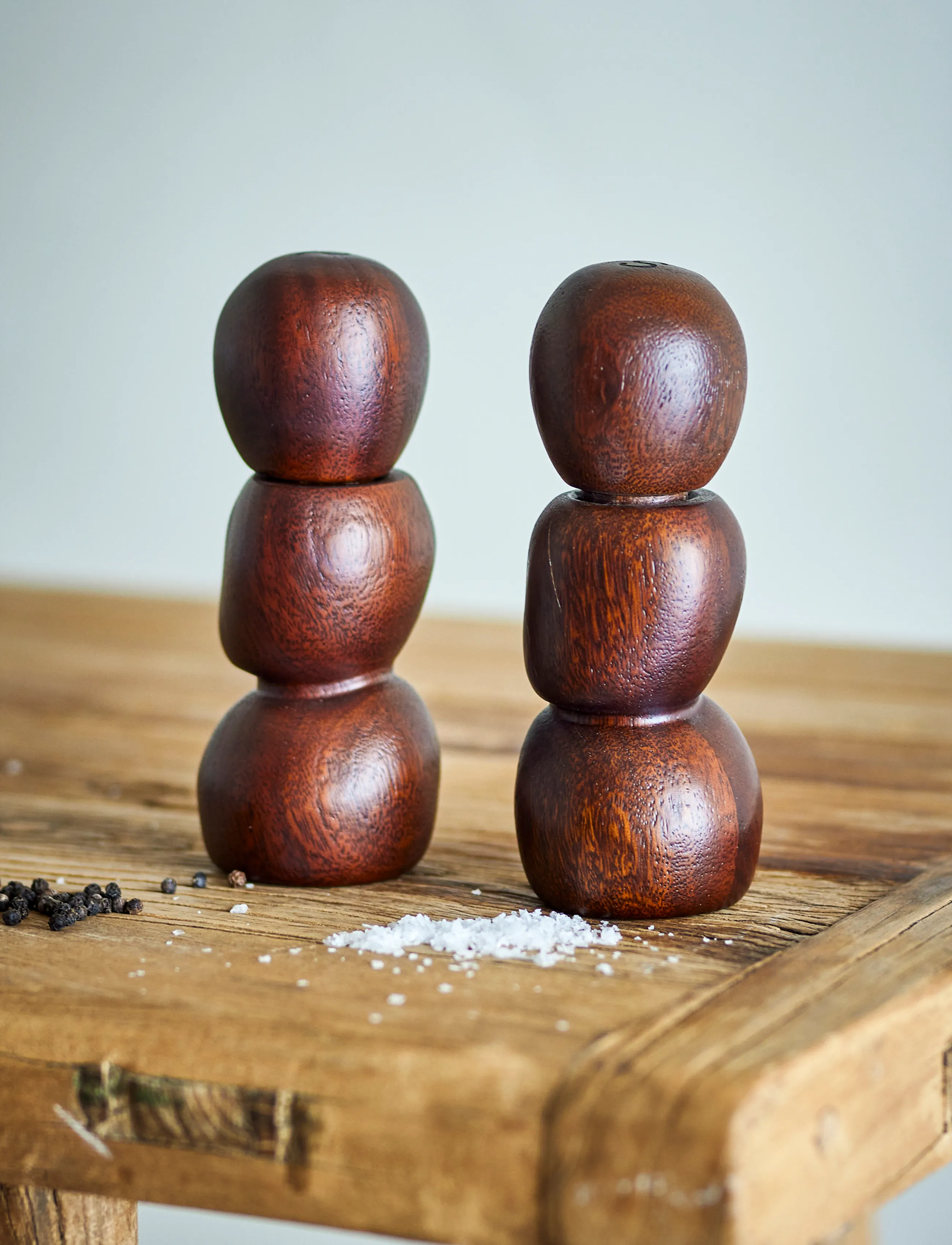 Bloomingville - Salvi Salt & Pepper Mill - mühlen - brown - 3