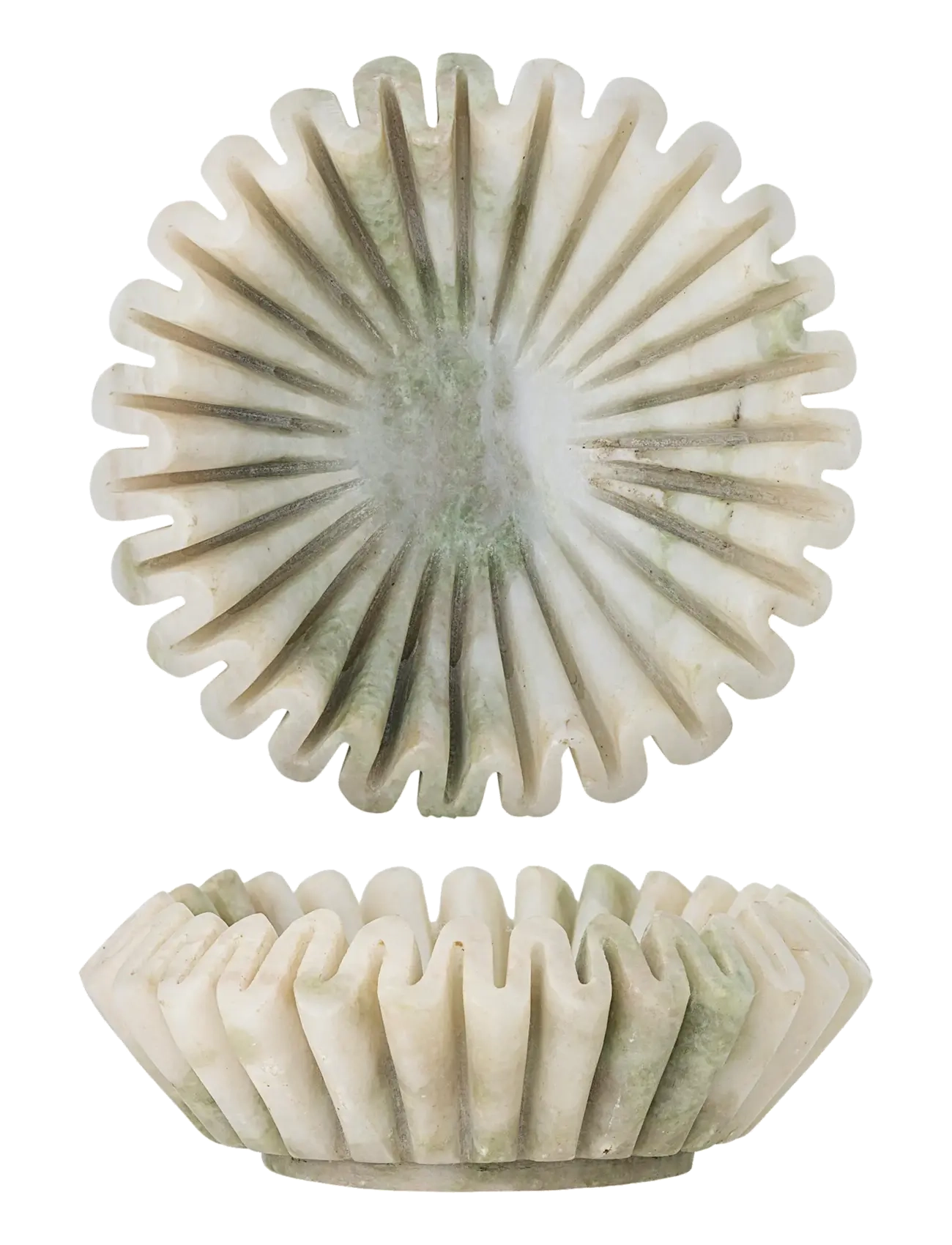 Bloomingville Harmonia Bowl - Bloomingville - GREEN / cream