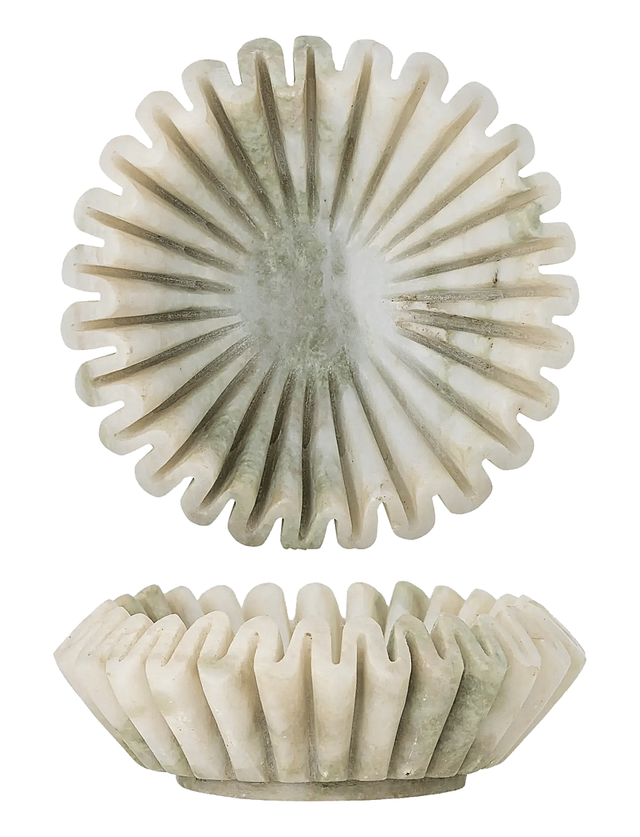 Bloomingville - Harmonia Bowl - dekoschalen - green - 1