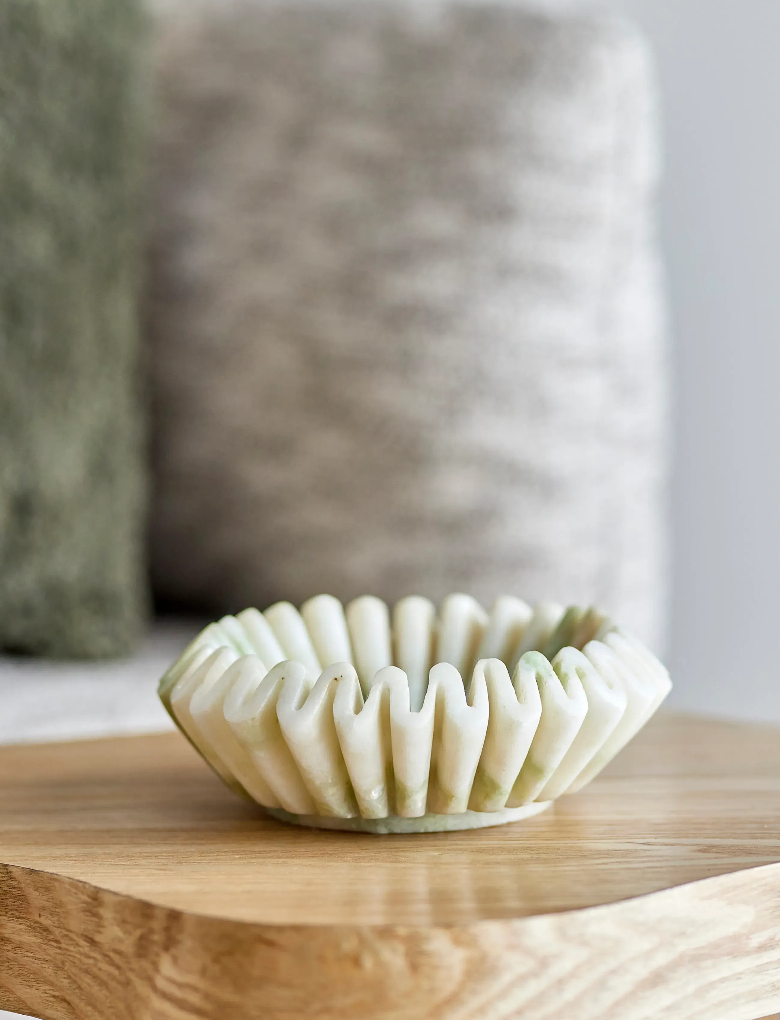 Bloomingville - Harmonia Bowl - dekoschalen - green - 5