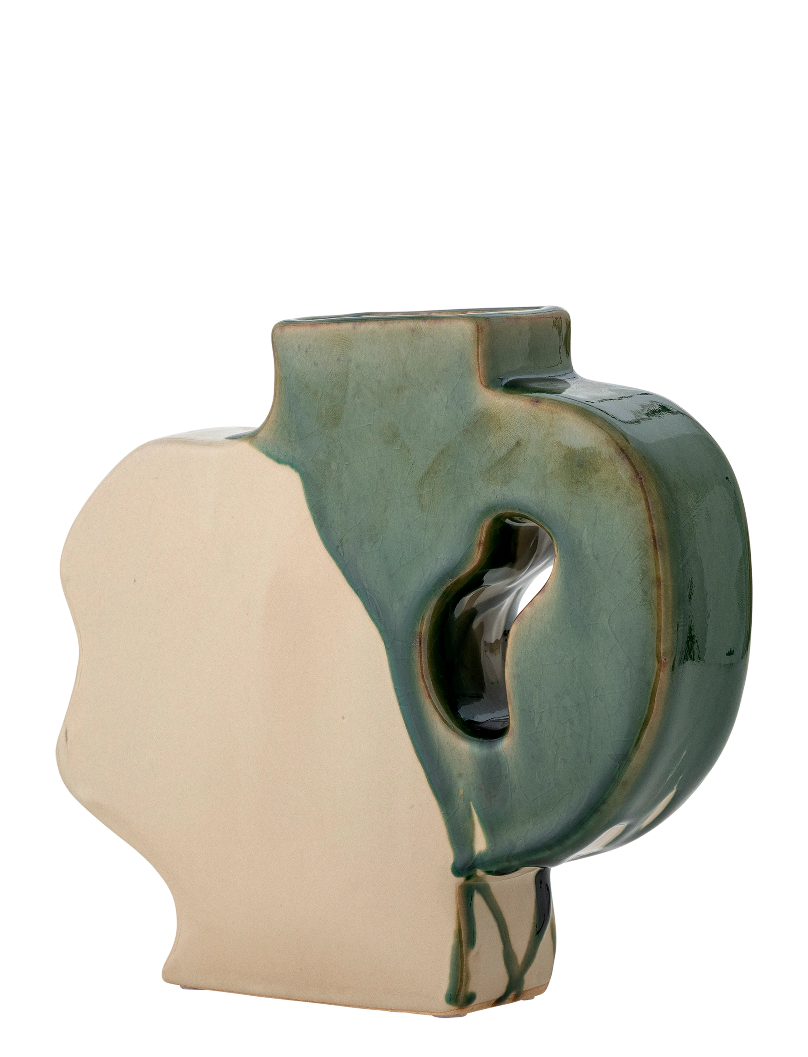 Bloomingville - River Vase - green - 2