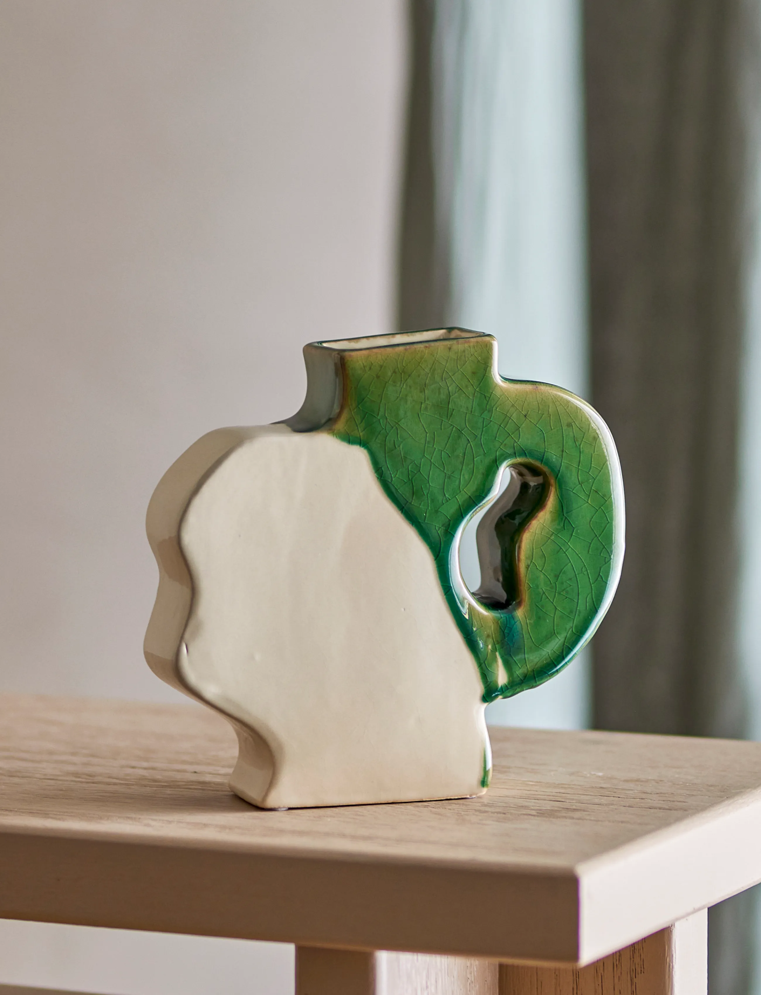 Bloomingville - River Vase - green - 4
