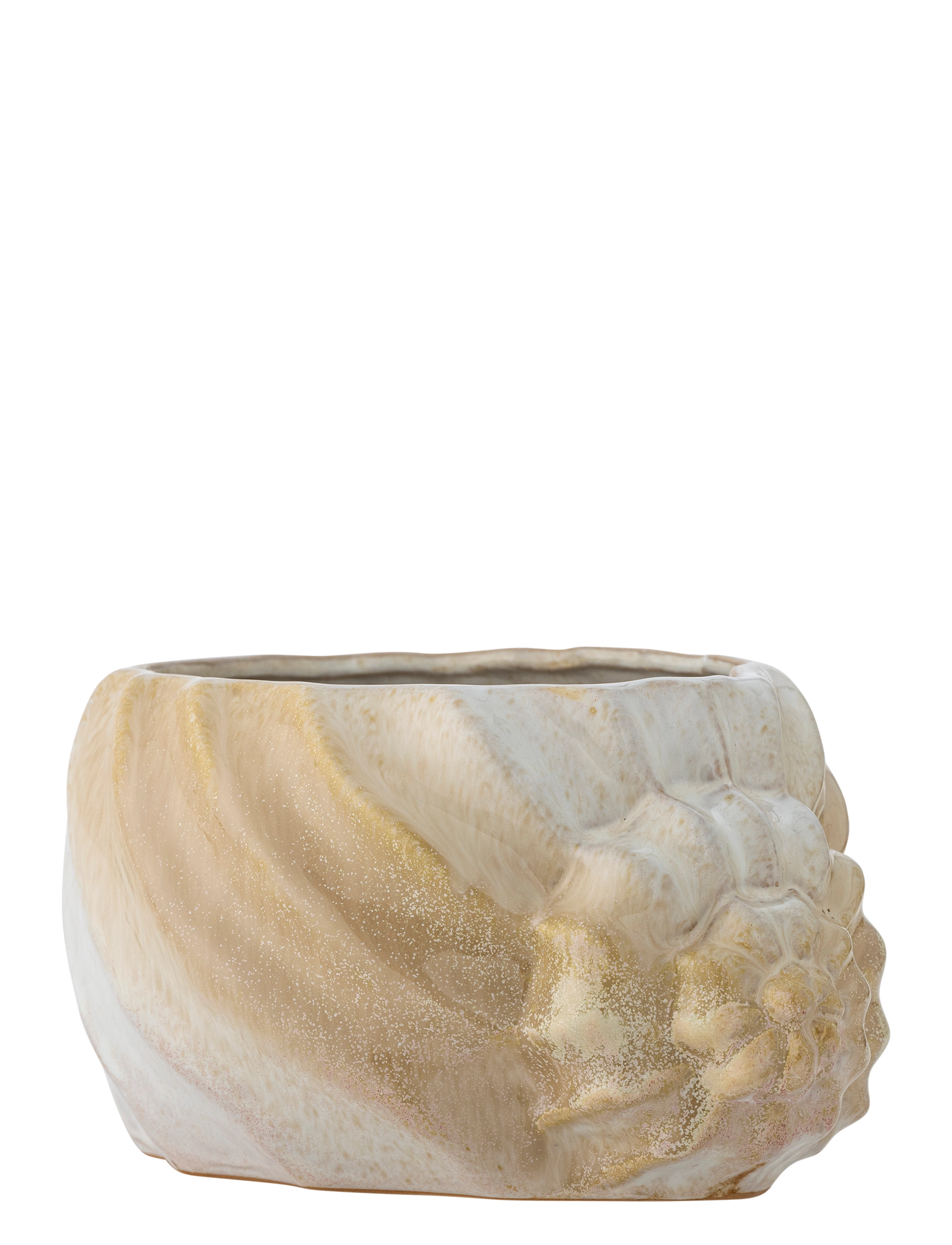 Bloomingville Corelia Flowerpot - Einrichtung - BROWN / beige