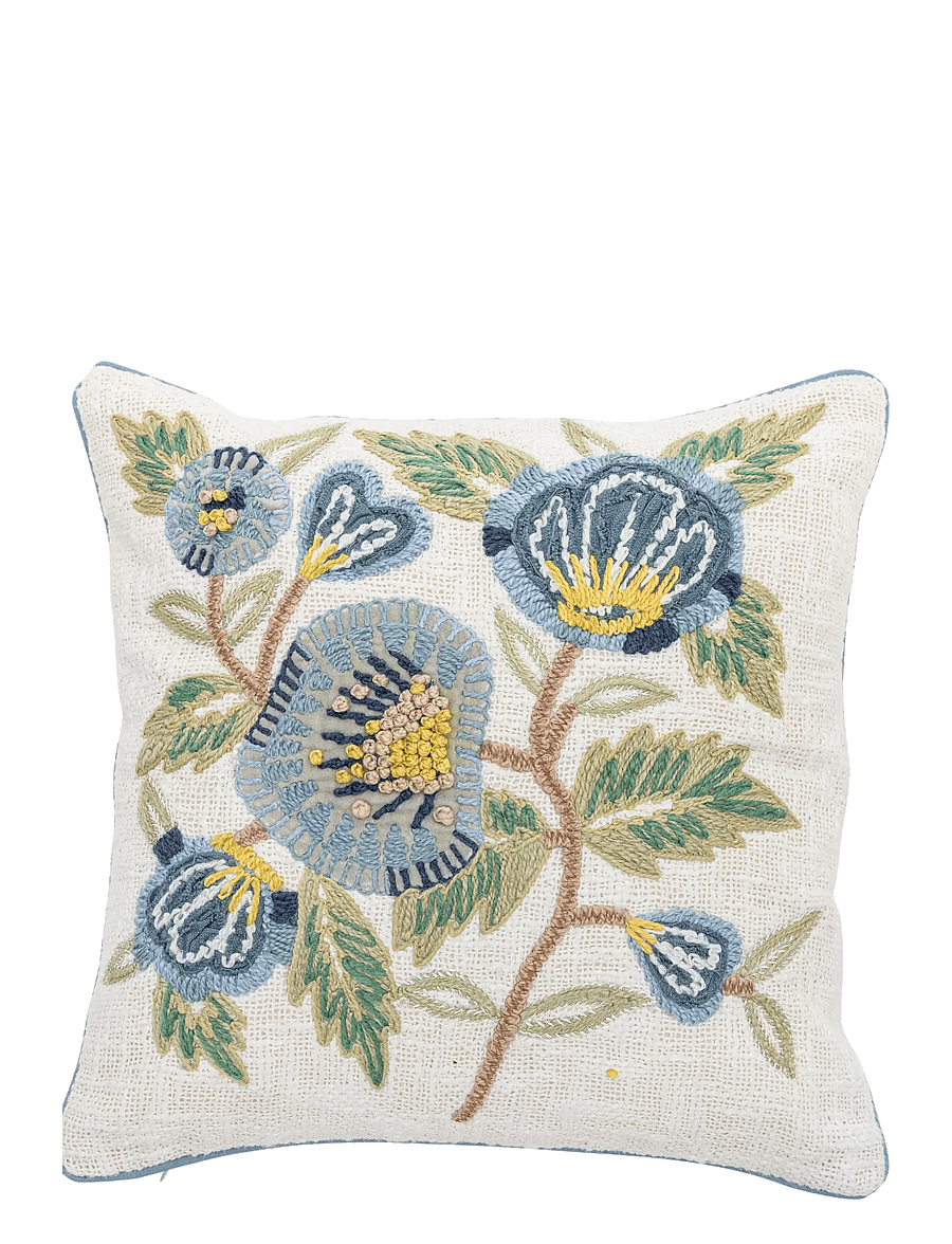 Bloomingville - Hanna Cushion - kissen - blue - 1