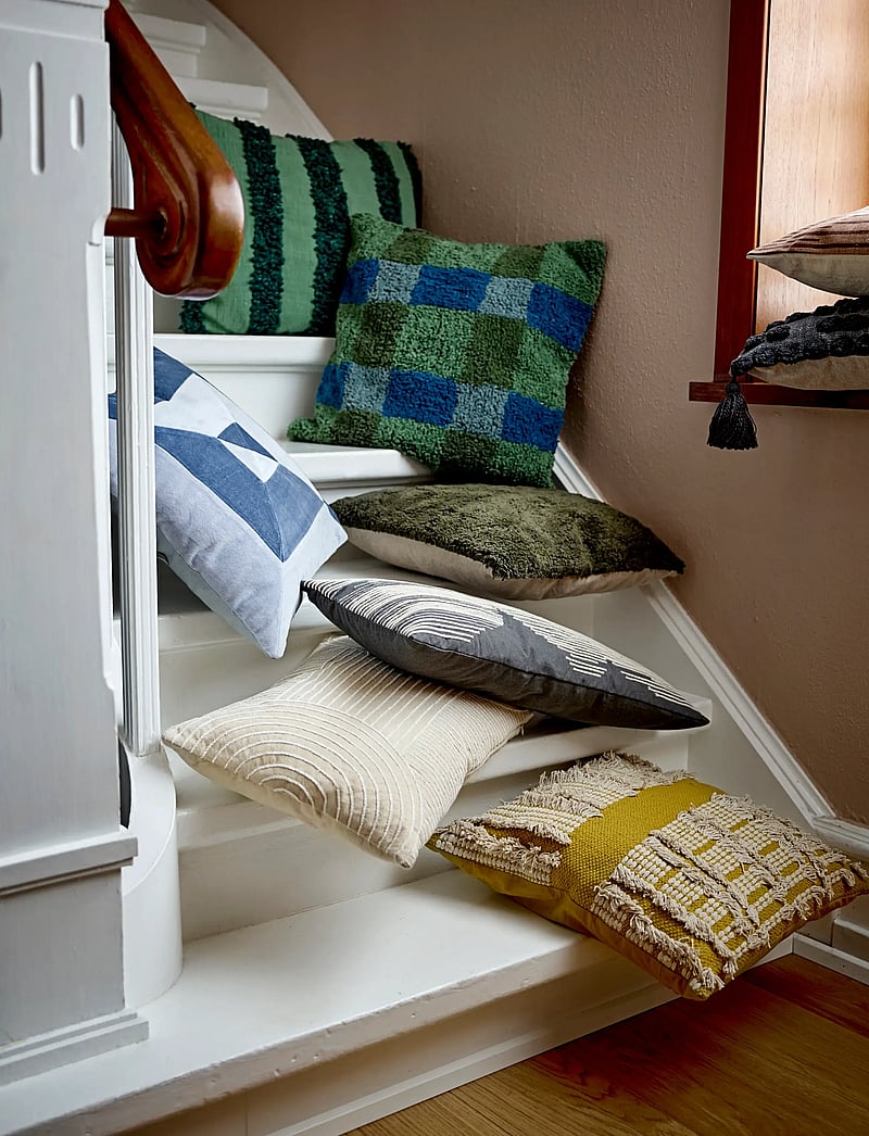 Bloomingville - Cory Cushion - kissen - green - 2