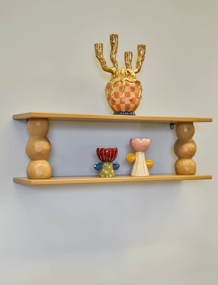 Bloomingville - Solan Shelf - regale und verwahrung - natural - 0