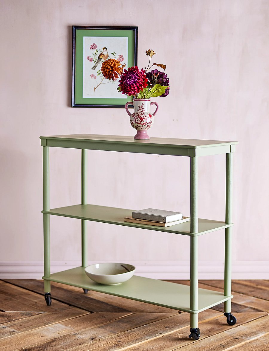 Bloomingville - Harald Console Table - serviravimo vežimėliai - green - 3
